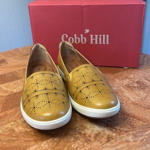 Cobb Hill | Sweet Corn Geometric Cutout Bailee Slip-On Sneaker ZL618